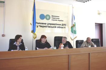Громадська рада при Головному управлінні ДПС у Чернігівській області провела чергове засідання