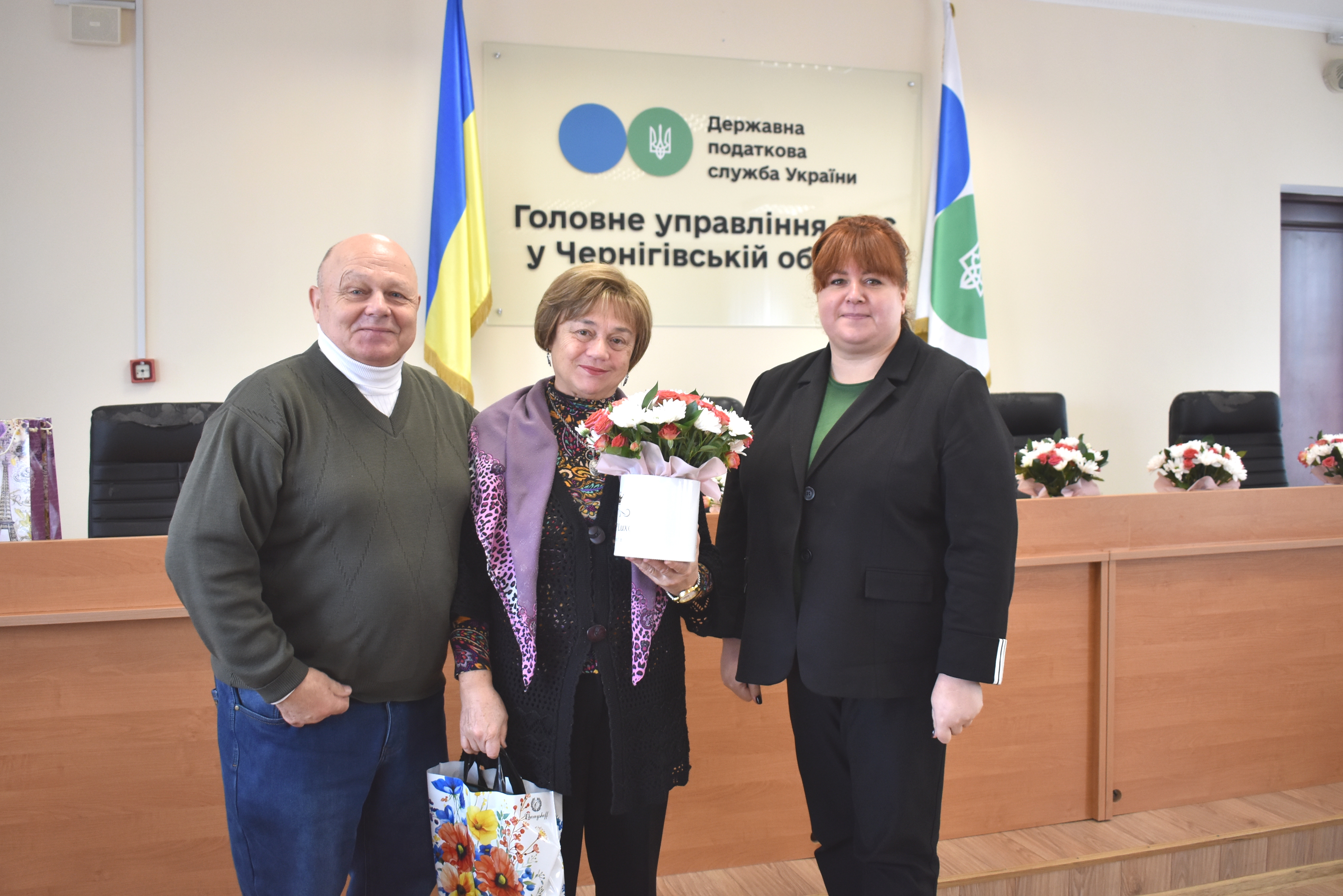 День вшанування пенсіонерів і ветеранів податкової служби . Фото № 4/3