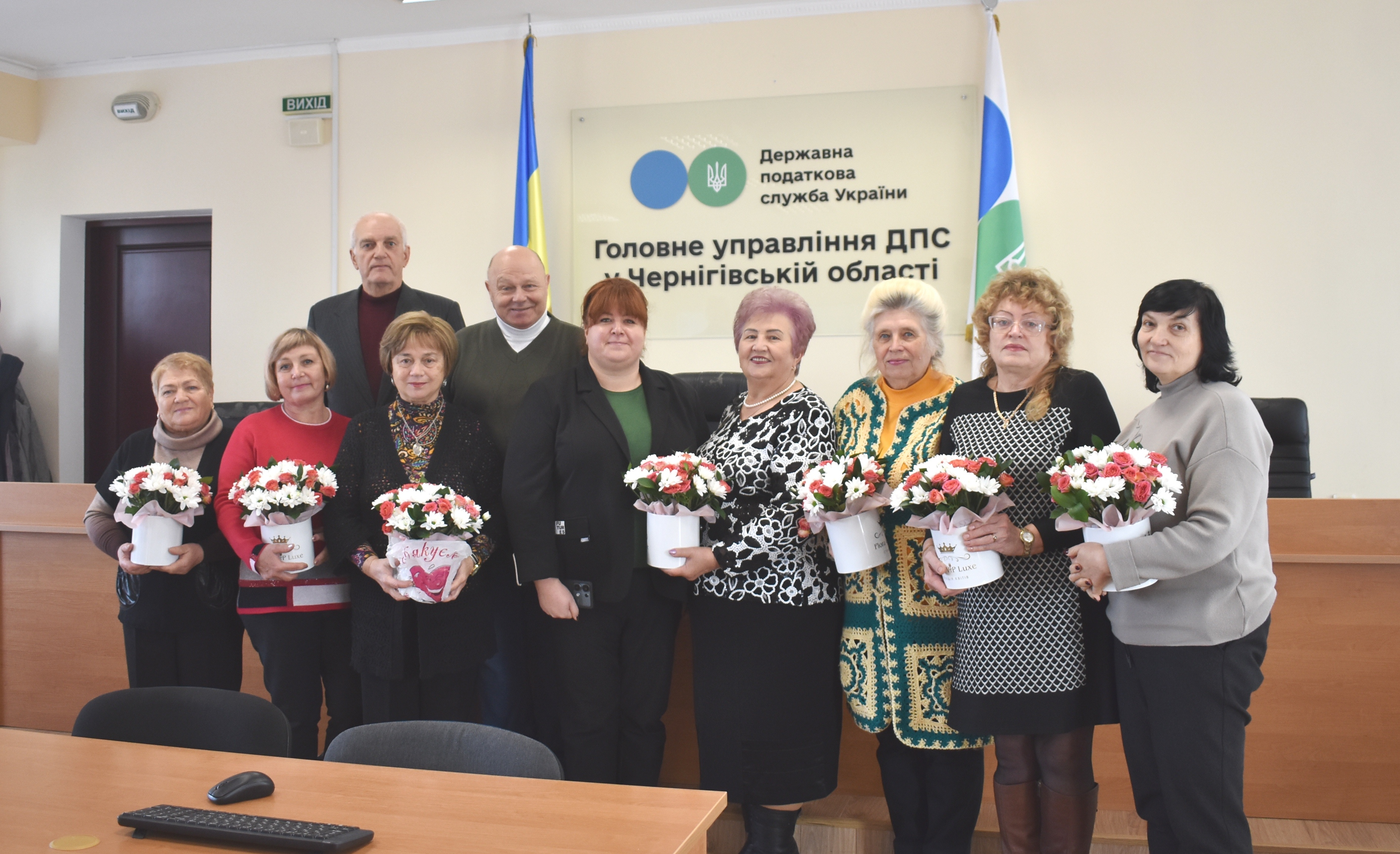 День вшанування пенсіонерів і ветеранів податкової служби . Фото № 12/11