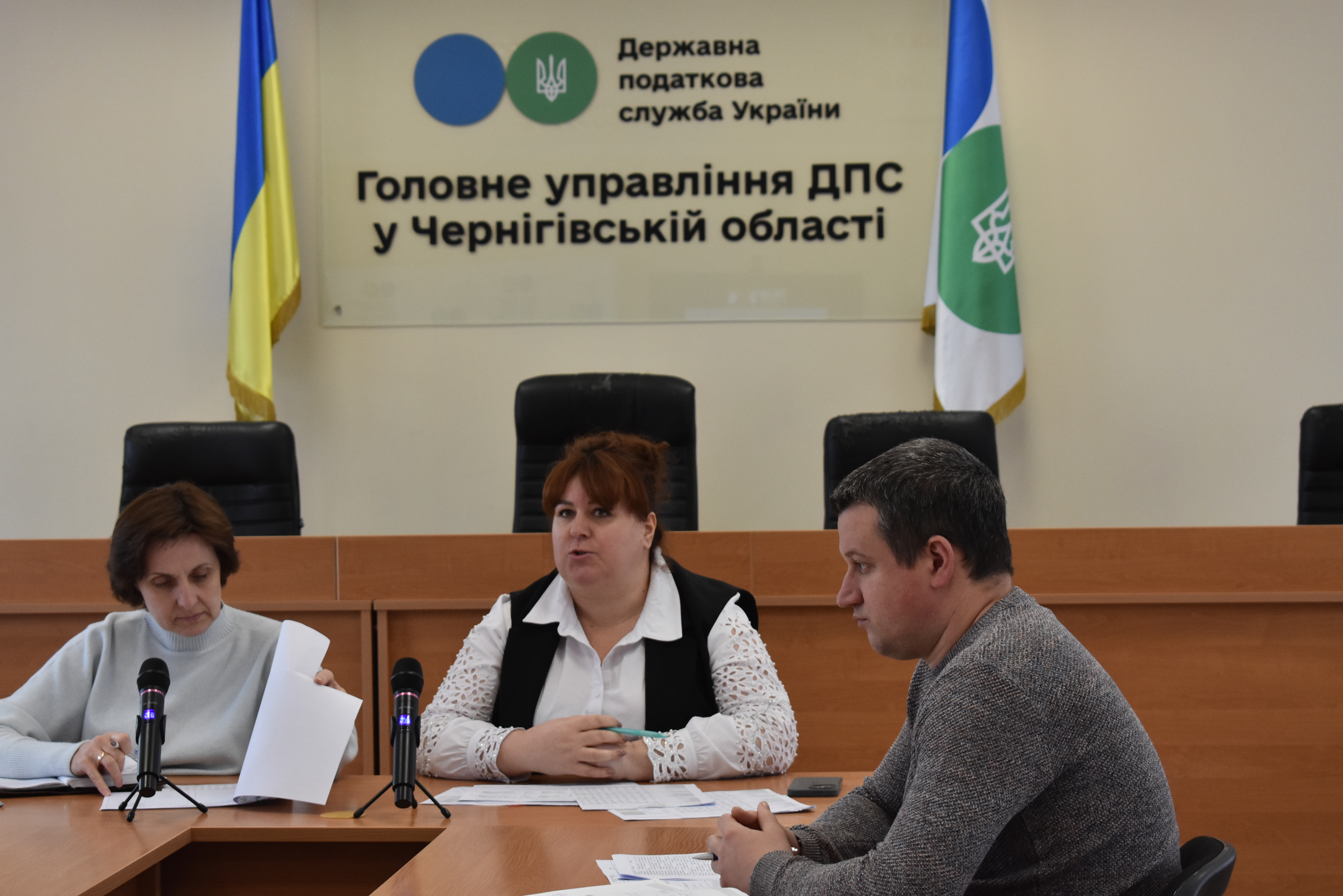 Робочу онлайн - зустріч з представниками одного із підприємств Чернігівщини провела сьогодні виконуюча обов’язки начальника Головного управління ДПС у Чернігівській області Тетяна Рубан. У заході взял. Фото № 3/2