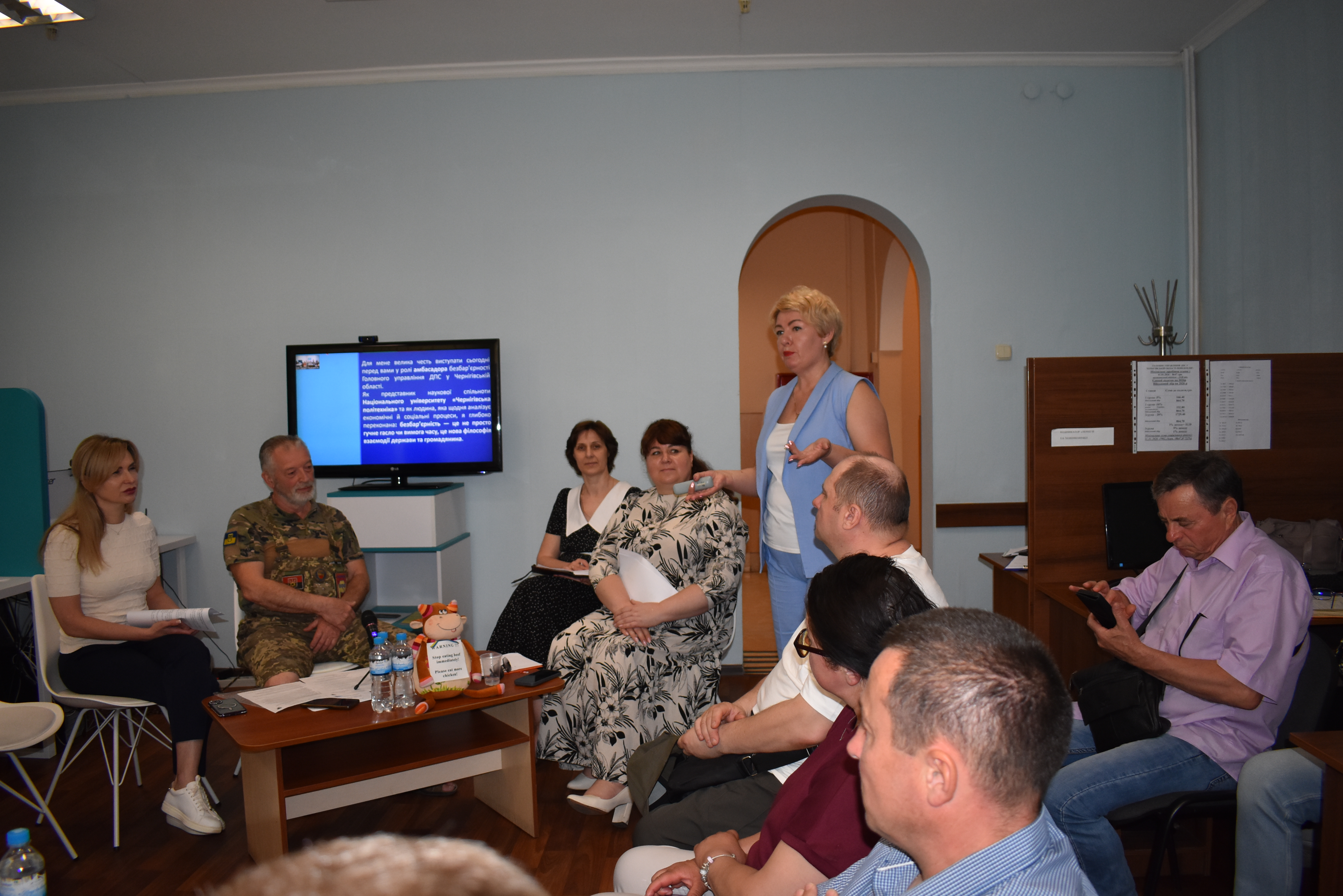 У Офісі податкових консультантів відбулось засідання Громадської ради при Головному управлінні ДПС у Чернігівській області . Фото № 8/7