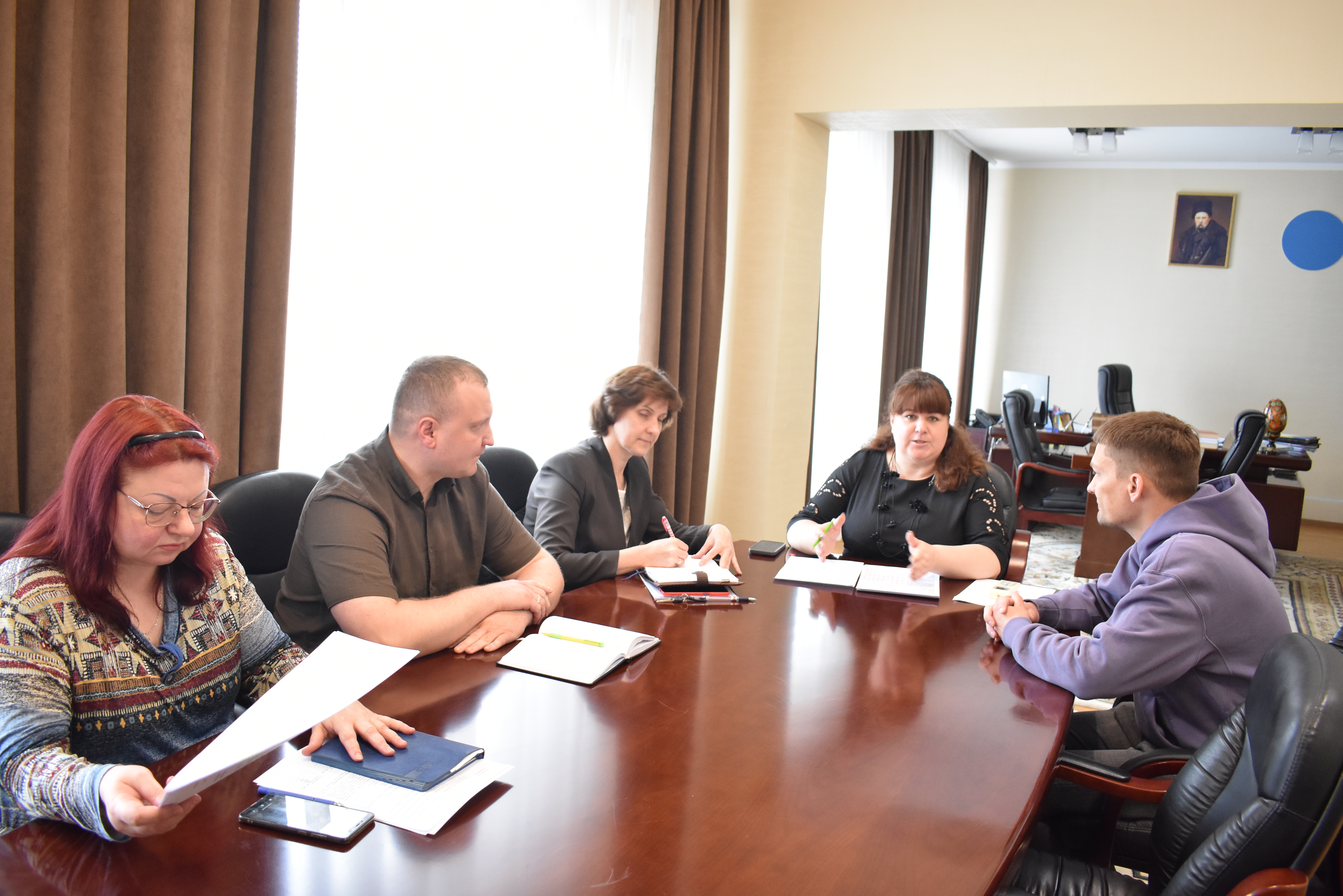 В. о. начальника Головного управління ДПС у Чернігівській області Тетяна Рубан провела чергову зустріч з бізнесом. Фото № 1/0