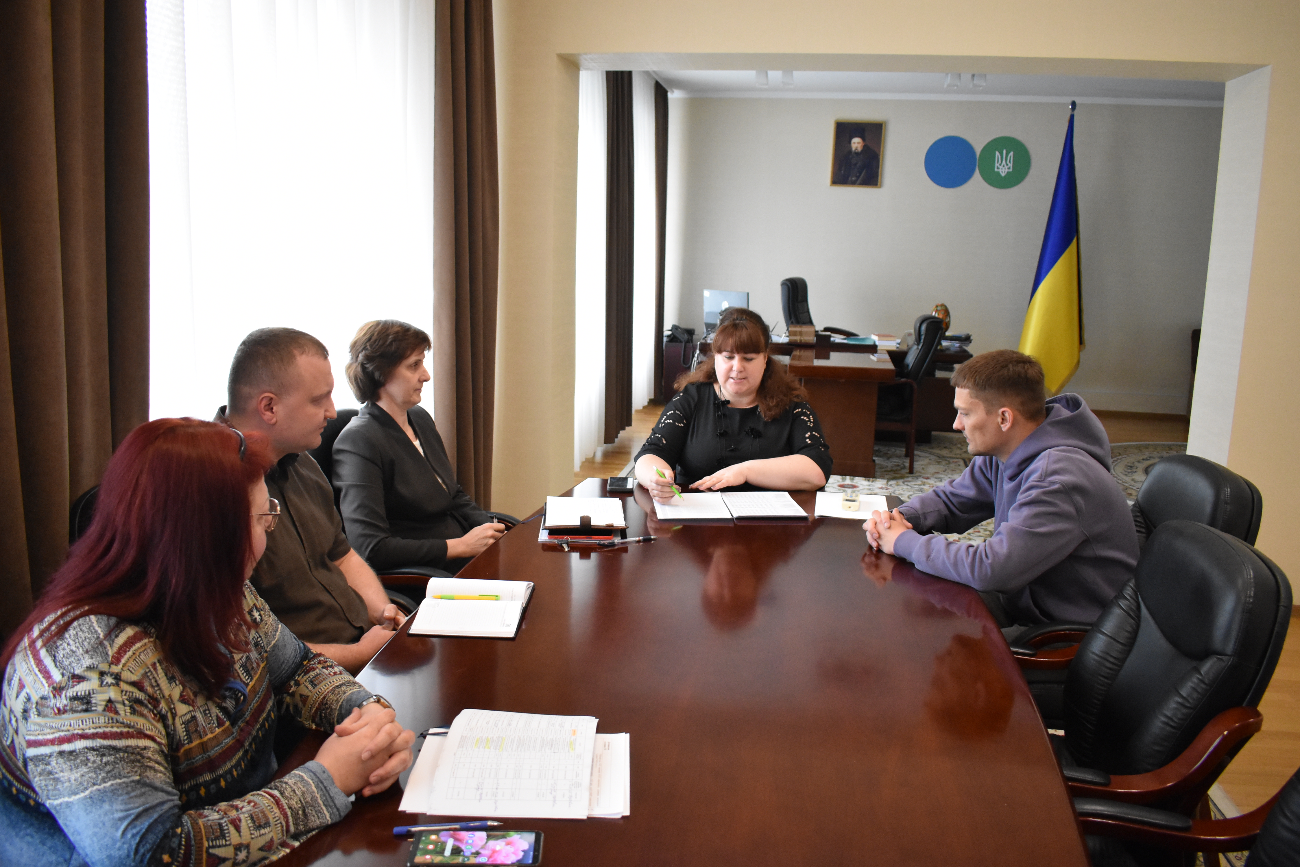 В. о. начальника Головного управління ДПС у Чернігівській області Тетяна Рубан провела чергову зустріч з бізнесом. Фото № 2/1