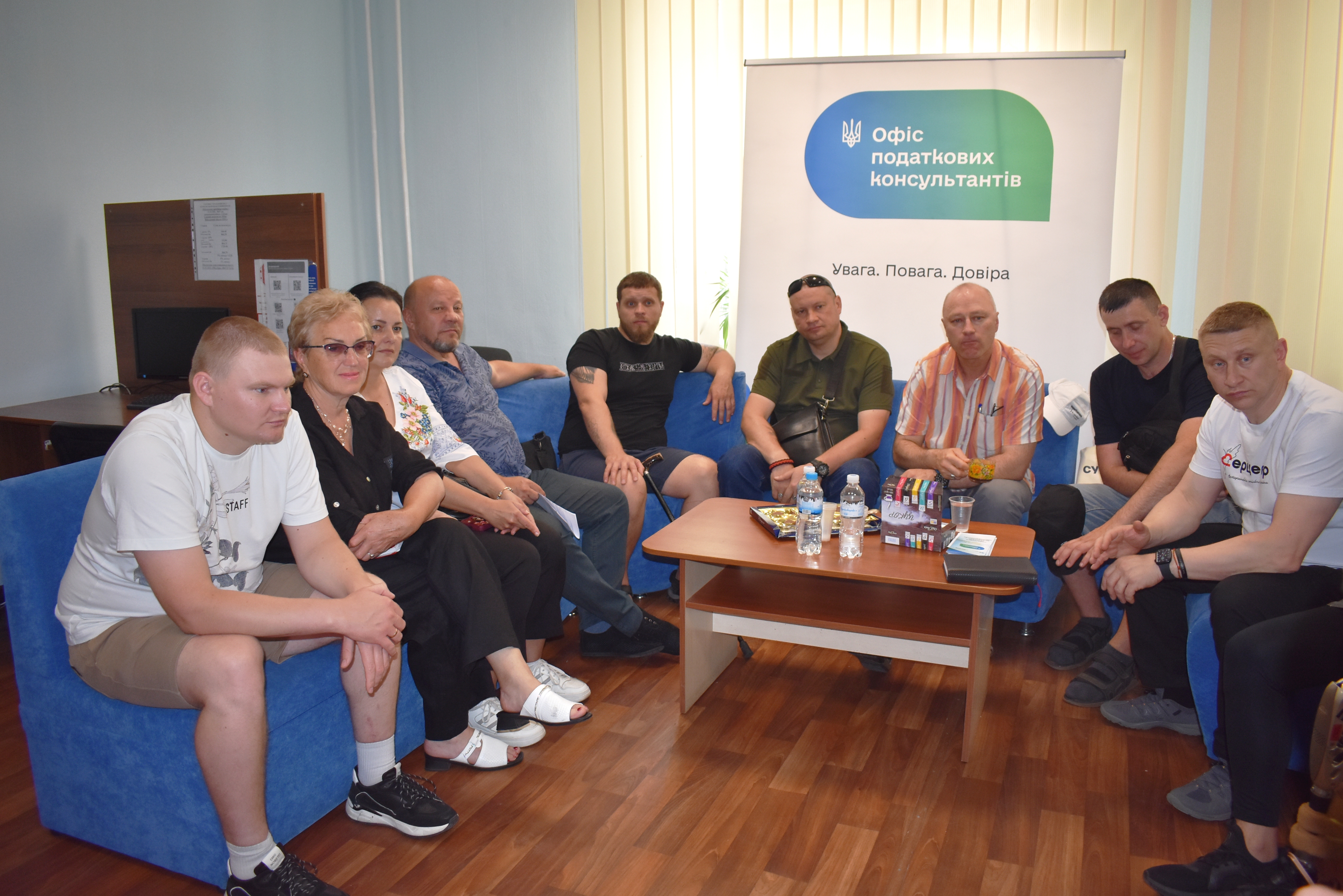Дієві інструменти супроводу ветеранського бізнесу обговорили під час зустрічі в Офісі податкових консультантів. Фото № 2/1