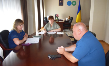 В. о. начальника Головного управління ДПС у Чернігівській області Тетяна Рубан провела робочу зустріч із представником бізнесу Чернігівщини