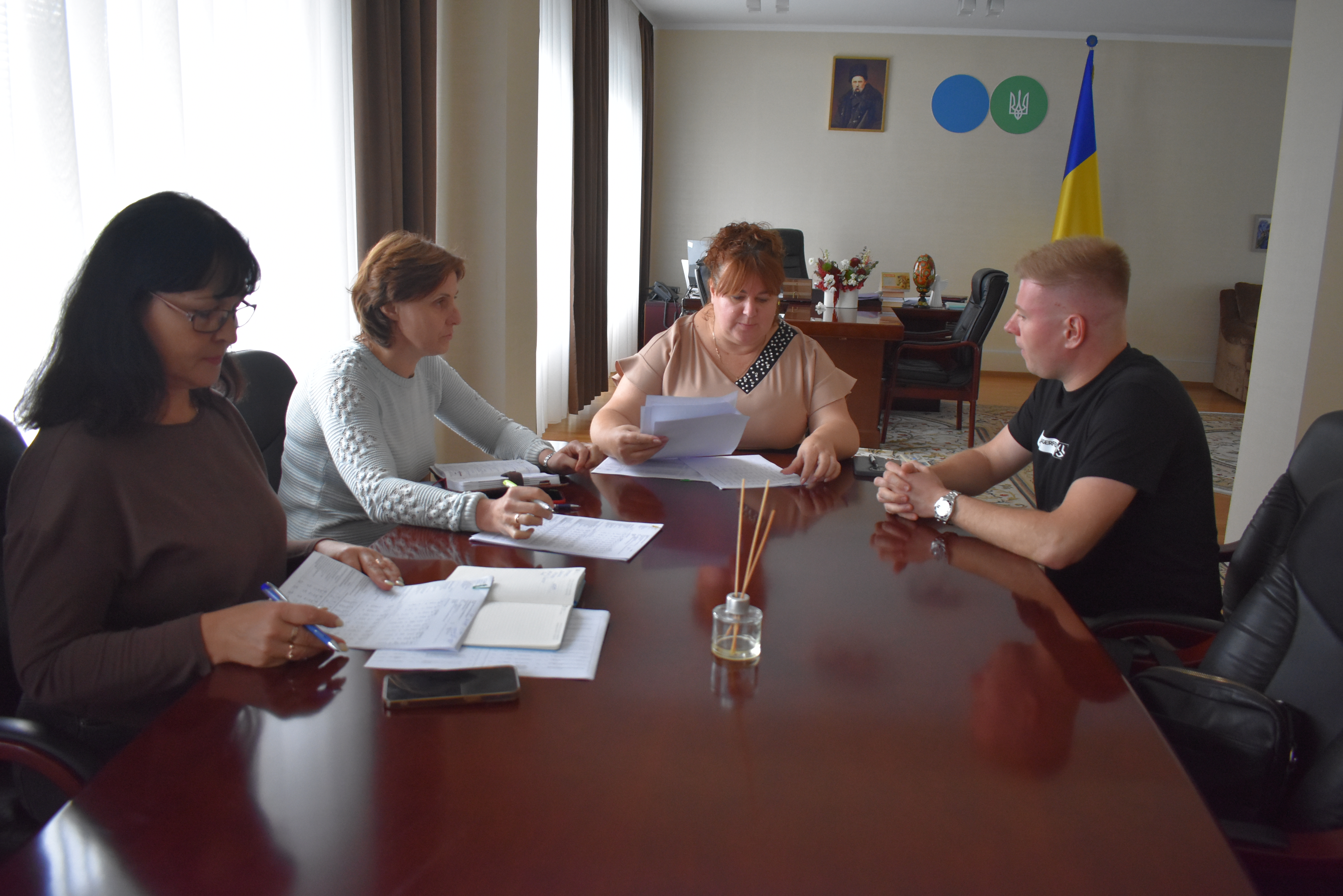 Ефективність діяльності підприємства розглянуто під час робочої зустрічі. Фото № 1/0