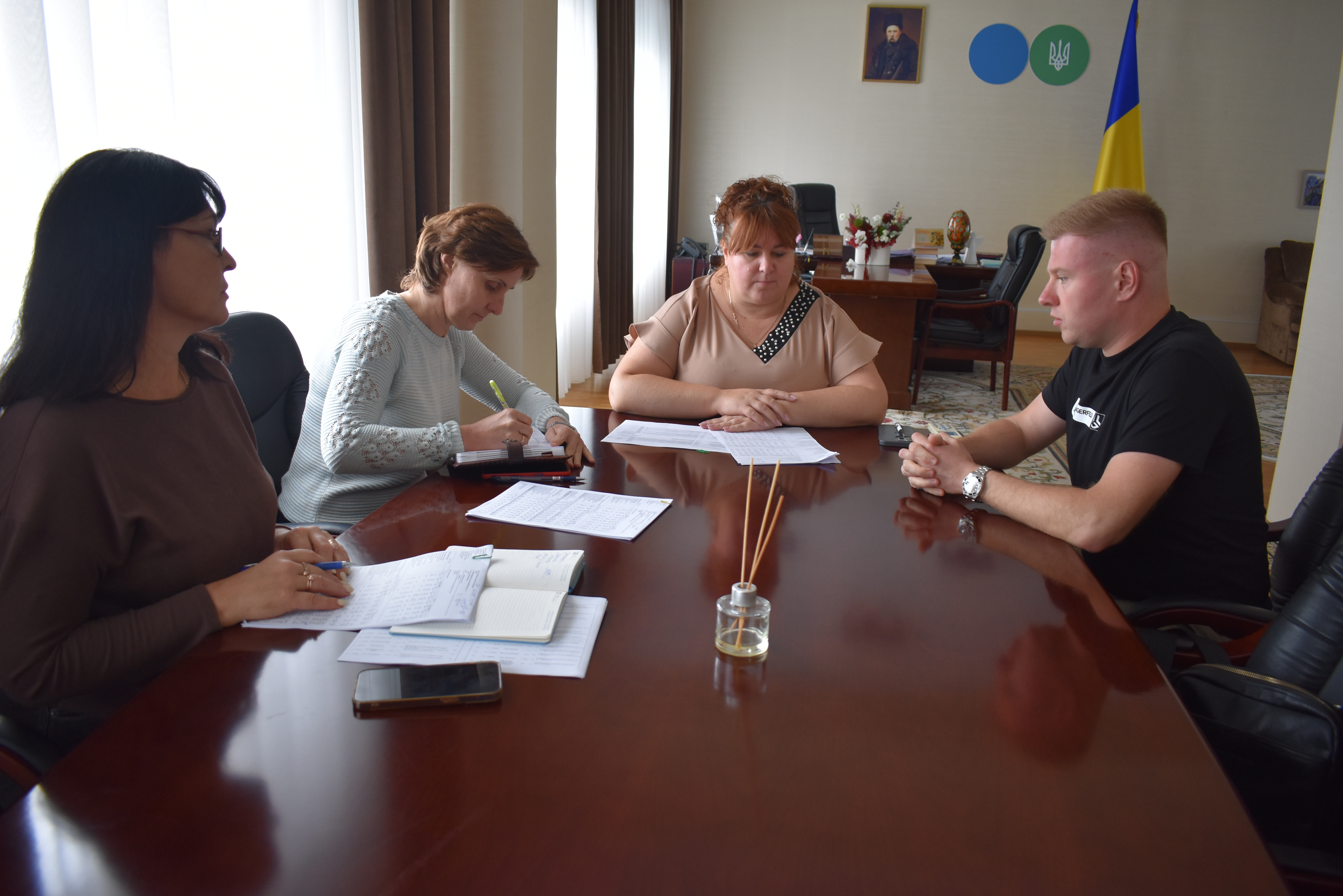Ефективність діяльності підприємства розглянуто під час робочої зустрічі. Фото № 3/2