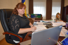 Тетяна Рубан взяла участь у робочі зустрічі Регіональної ради підприємців Чернігівщини з виступом щодо мехінізмів податкової підтримки бізнесу, що постраждав . Фото № 1/0
